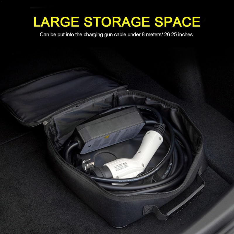 Amazon | Ladruph 車の充電ケーブル収納バッグ EV充電器収納バッグ